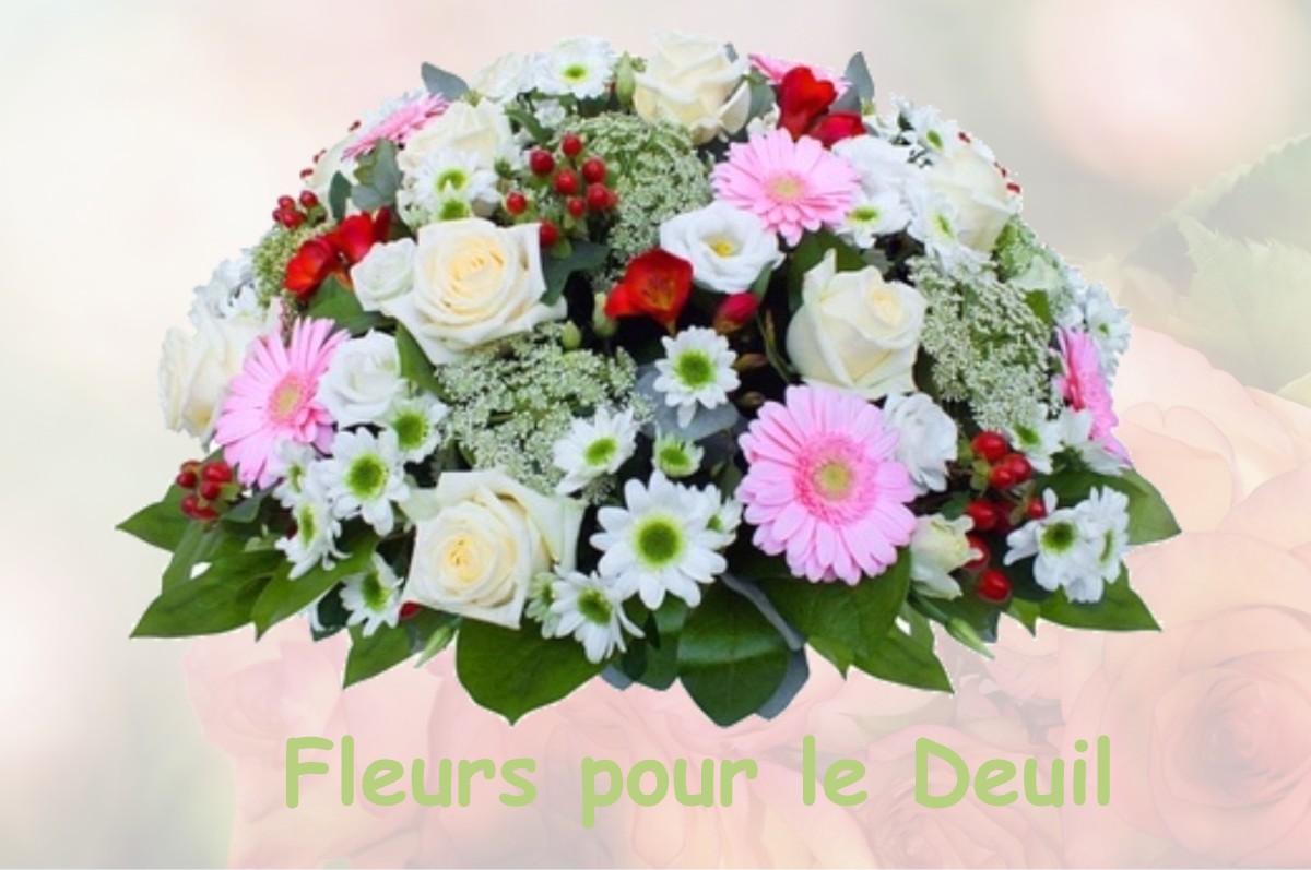 fleurs deuil LUSSE
